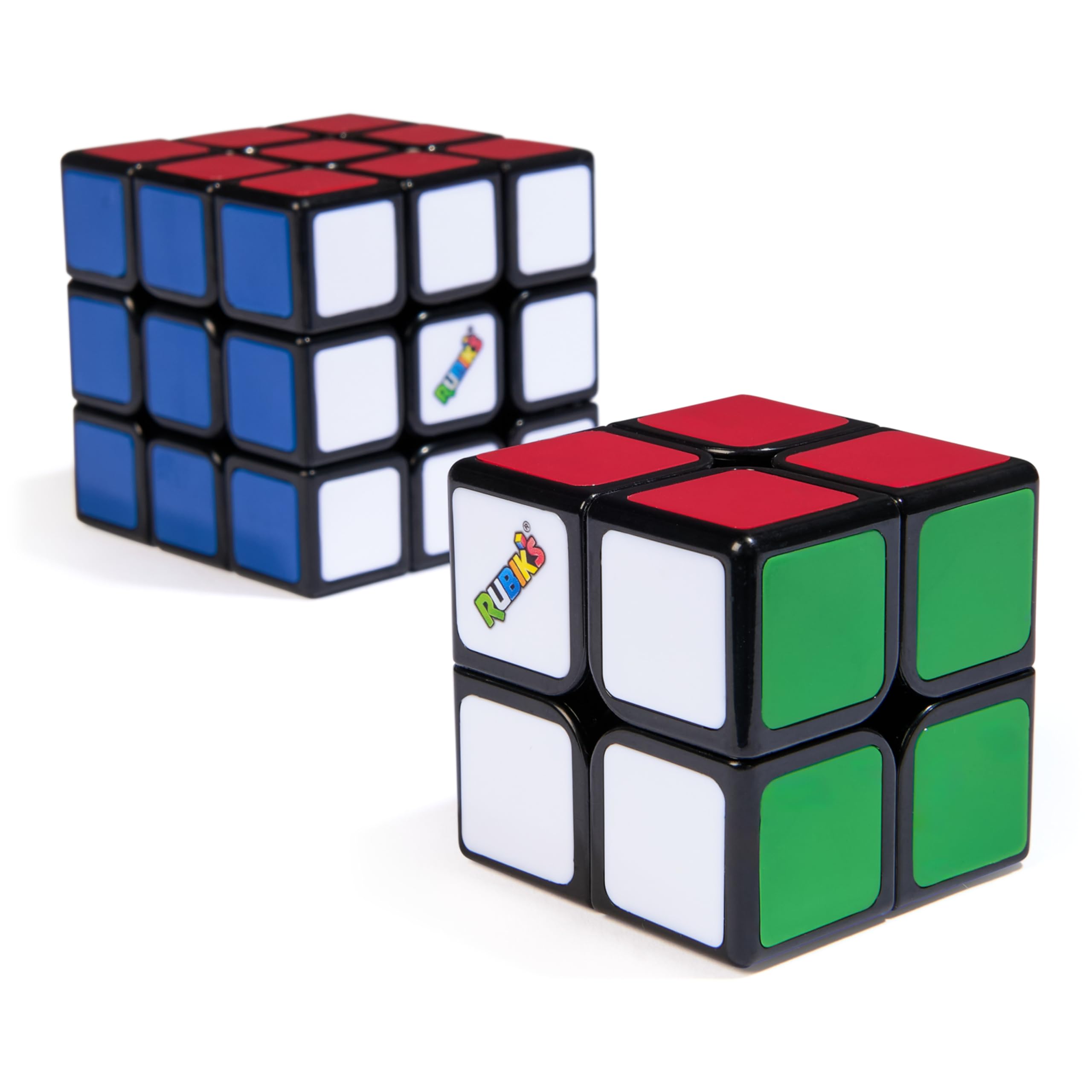 Rubik's Cube, Duo Pack of The Original 3x3 & Mini 2x2 Classic